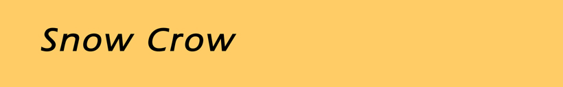 snow crow banner
